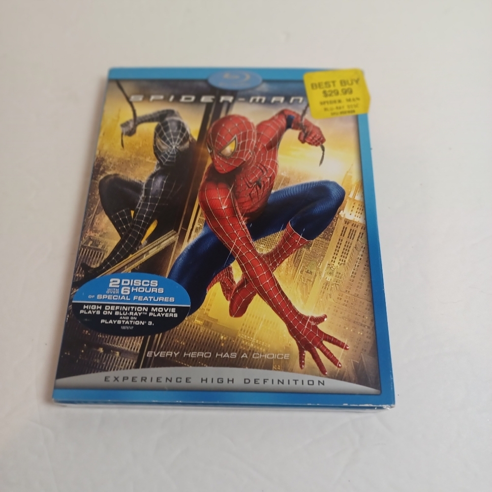 Spider-Man 3 (Blu-ray, 2007)‎ NEW